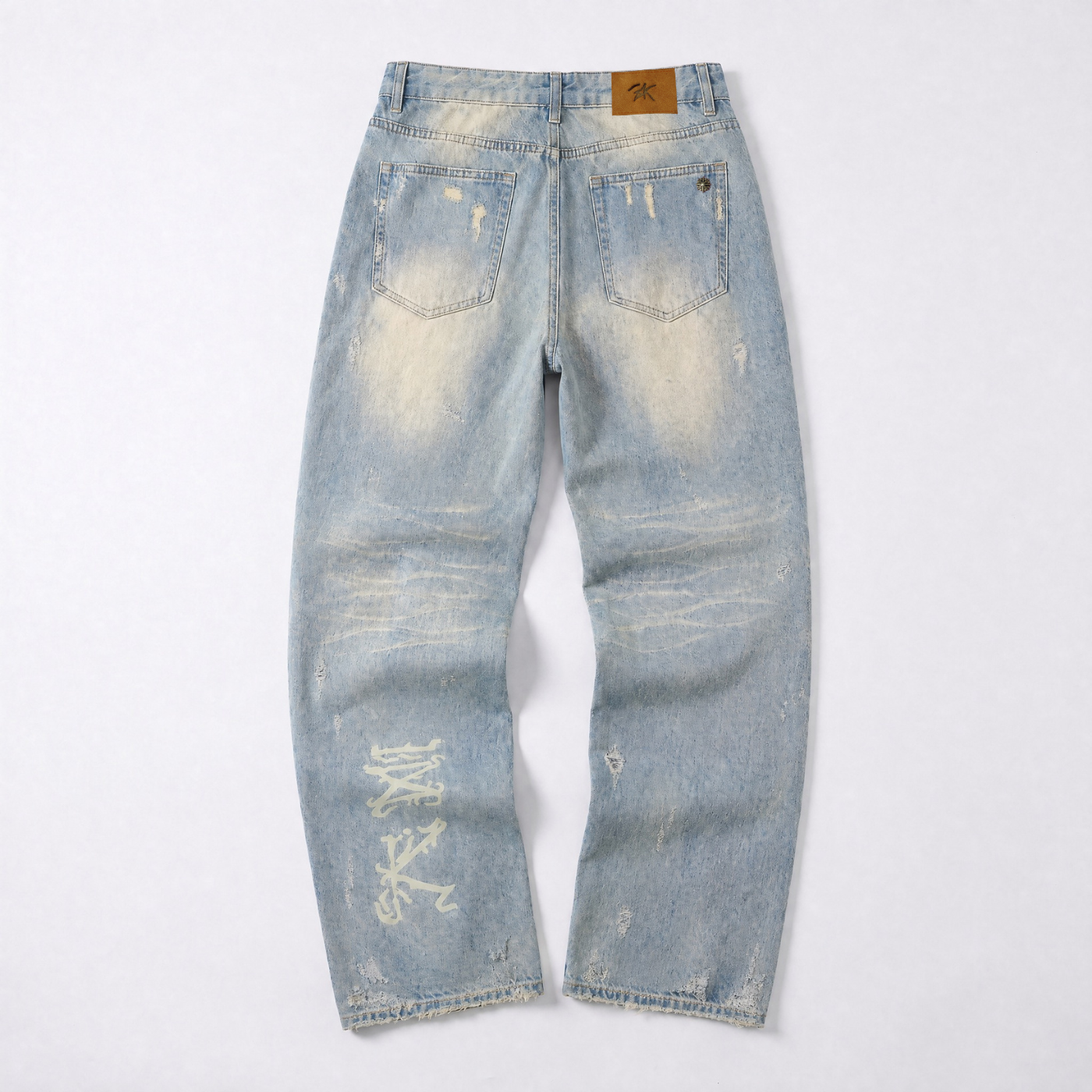 EK SUN FADE RAW DENIM